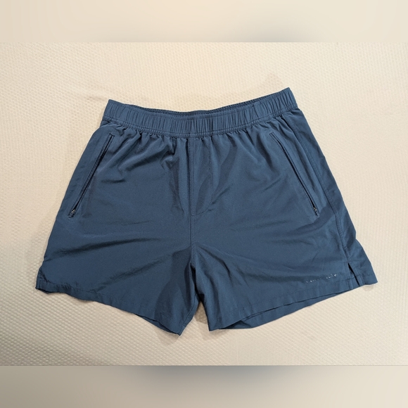 Outdoor Voices Men's Blue Athletic Shorts - Picture 1 of 10